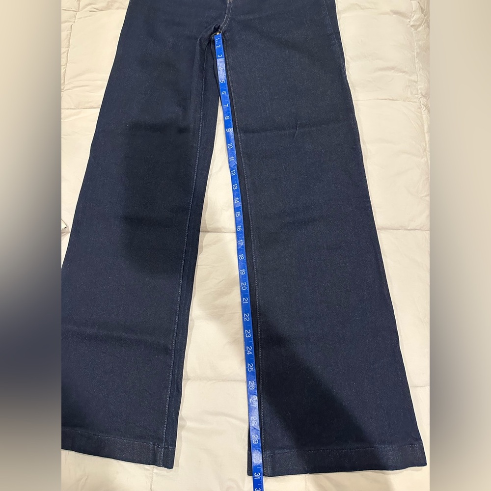 PAIGE Leenah Jolene High Rise Straight Leg Jeans in Montecito, Size 27 - Picture 5 of 6